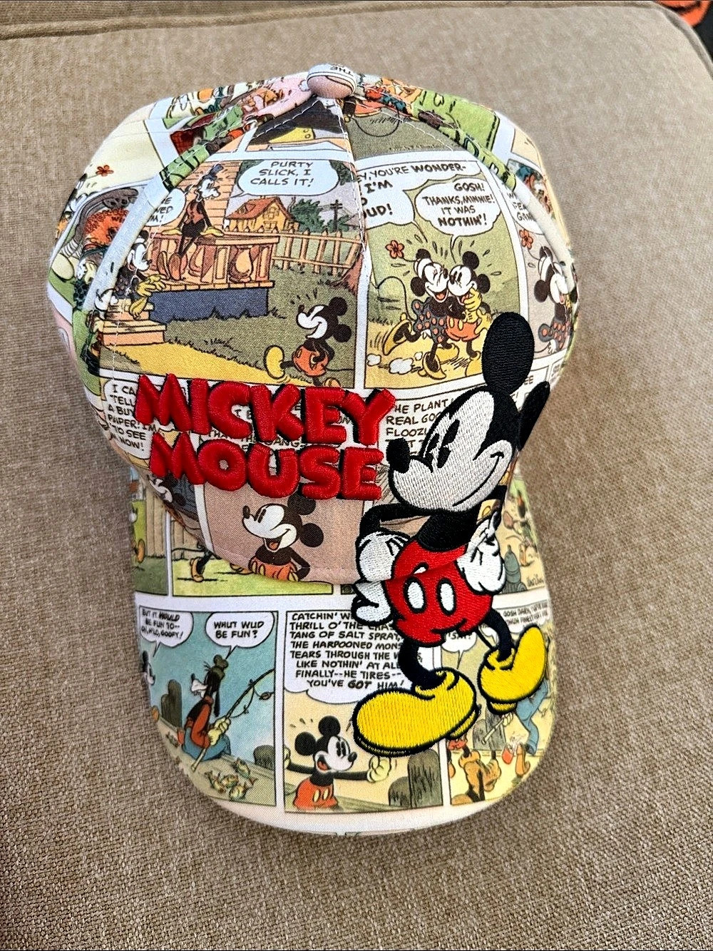 Disney Mickey Mouse Comics Adult Baseball Cap